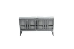 Kettler Ocean Skid Platform 2 Zits Element -Tuinmeubelen & Barbecue Winkel 0105940 7900 OCEAN SKID PLATFORM 2 zitsbank antraciet lichtgrijs gemC3AAleerd rugaanzicht