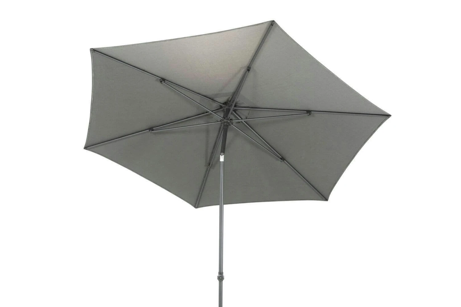 4SO Azzurro 300 Cm Parasol Mid Grey 2 4SO Azzurro 300 Cm Parasol Mid Grey - Afbeelding 2