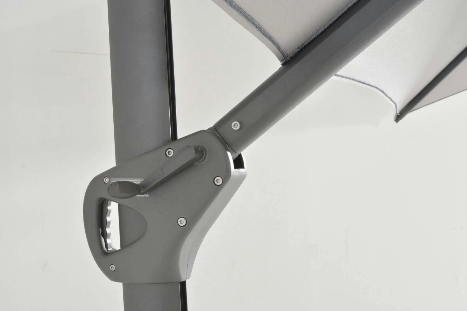 4SO Haciënda 300 X 400 Cm Parasol Mid Grey 6 4SO Haciënda 300 X 400 Cm Parasol Mid Grey - Afbeelding 6