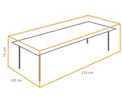 Premium Beschermhoes Tafel Tot 220 Cm