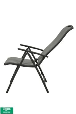 Qopps Houston Verstelbare Tuinstoel Met Aluminium Armleuning -Tuinmeubelen & Barbecue Winkel 1270 FC RG houston verstelbare stoel aluminium armlegger 4