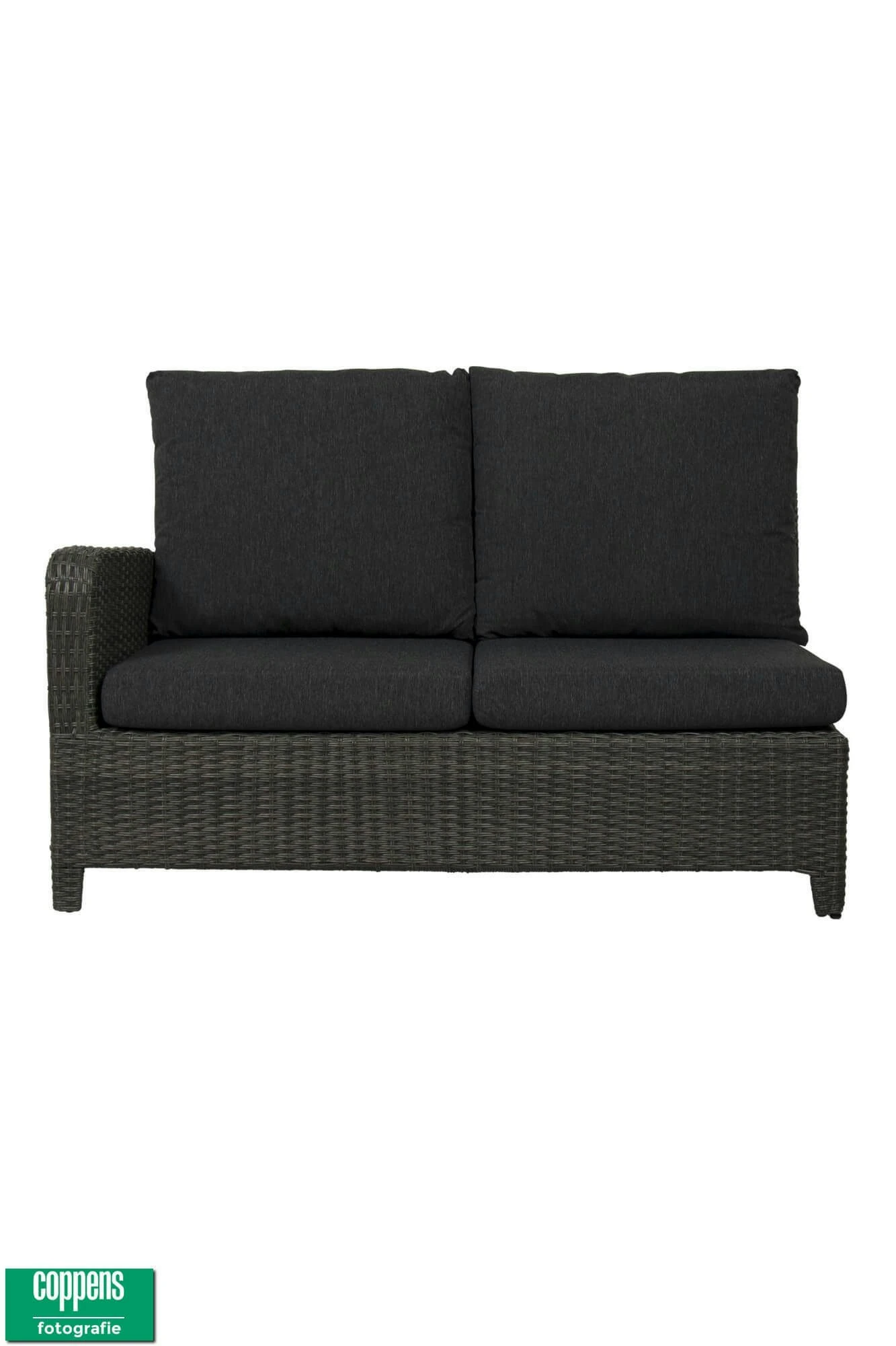 Qopps Aruba 2-zits Arm Rechts Antraciet 2 Qopps Aruba 2-zits Arm Rechts Antraciet - Afbeelding 2