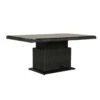Qopps Sandigo / Aruba In Hoogte Verstelbare Tuintafel 140 X 85 Antraciet