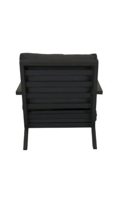 Qopps Atlanta Lounge Tuinstoel Antraciet -Tuinmeubelen & Barbecue Winkel 1660 1S RG altlanta lounge stoel 1