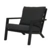 Qopps Atlanta Lounge Tuinstoel Antraciet