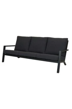 Qopps Atlanta Loungebank 3 Zits Antraciet