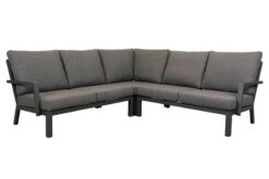 Qopps Idoan Lounge Hoek Antraciet