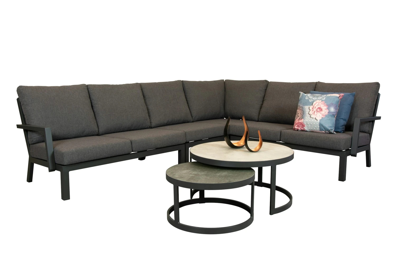 Qopps Lounge Hoek Idoan Met Tussen Element En Tafel Set Sprog 2 Qopps Lounge Hoek Idoan Met Tussen Element En Tafel Set Sprog - Afbeelding 2