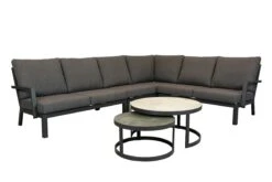 Qopps Lounge Hoek Idoan Met Tussen Element En Tafel Set Sprog