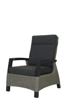 Qopps Orlon Lounge Tuinstoel, Gasveer Verstelbaar Cloudy Grey