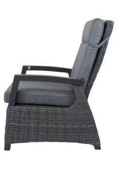 Qopps Darwin Lounge Tuinstoel, Gasveer Verstelbaar Met Voetstuk Antraciet -Tuinmeubelen & Barbecue Winkel 1769 1S BF RG 123 Darwin 7