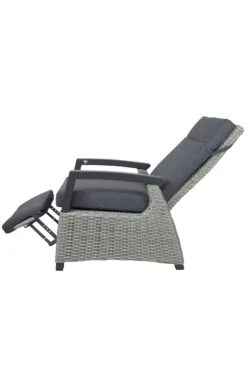 Qopps Orlon Lounge Tuinstoel, Gasveer Verstelbaar Met Voetstuk Cloudy Grey 18 Qopps Orlon Lounge Tuinstoel, Gasveer Verstelbaar Met Voetstuk Cloudy Grey -Tuinmeubelen & Barbecue Winkel 1769 1S BF RG 127 Orlon 3