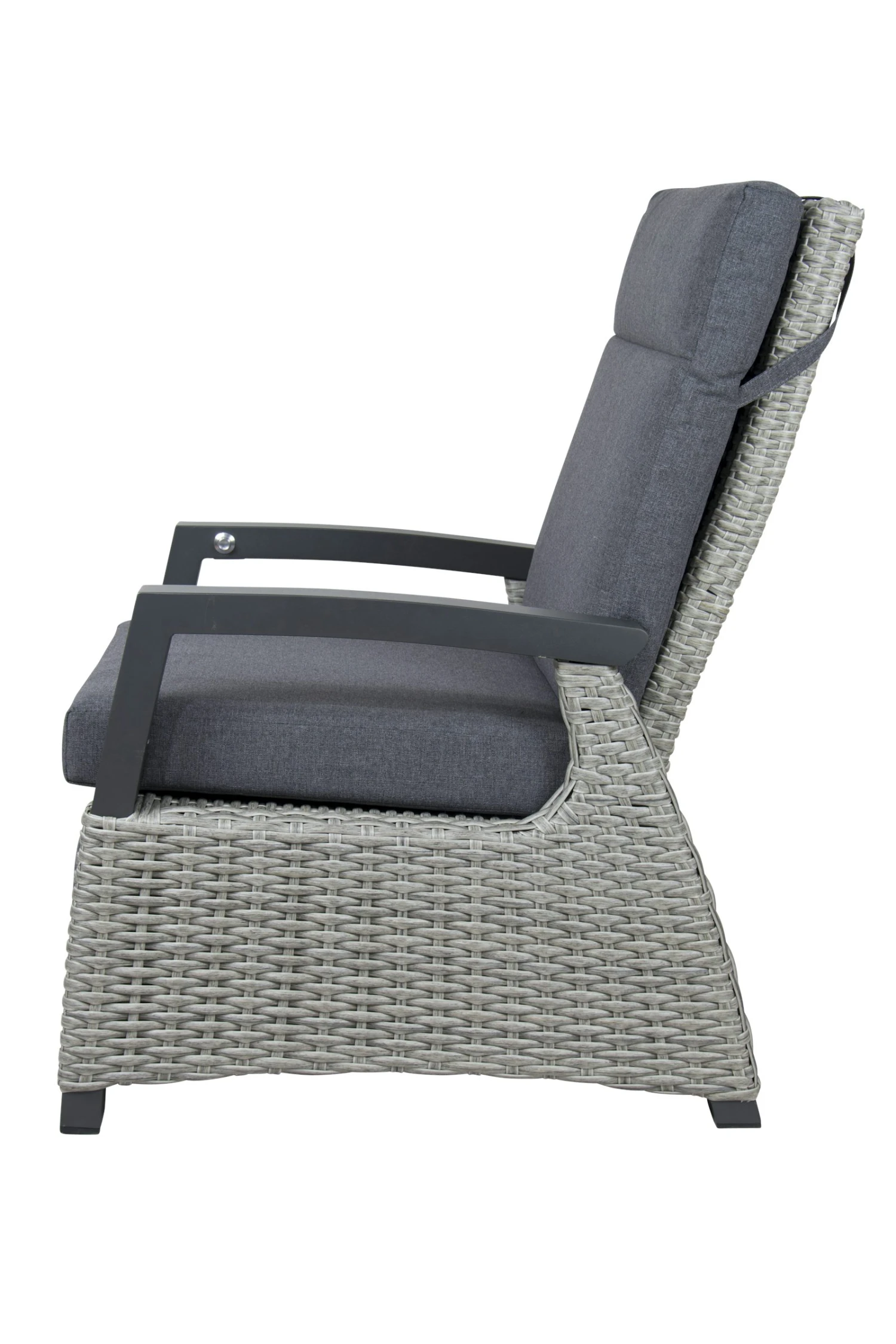 Qopps Orlon Lounge Tuinstoel, Gasveer Verstelbaar Met Voetstuk Cloudy Grey 11 Qopps Orlon Lounge Tuinstoel, Gasveer Verstelbaar Met Voetstuk Cloudy Grey - Afbeelding 11
