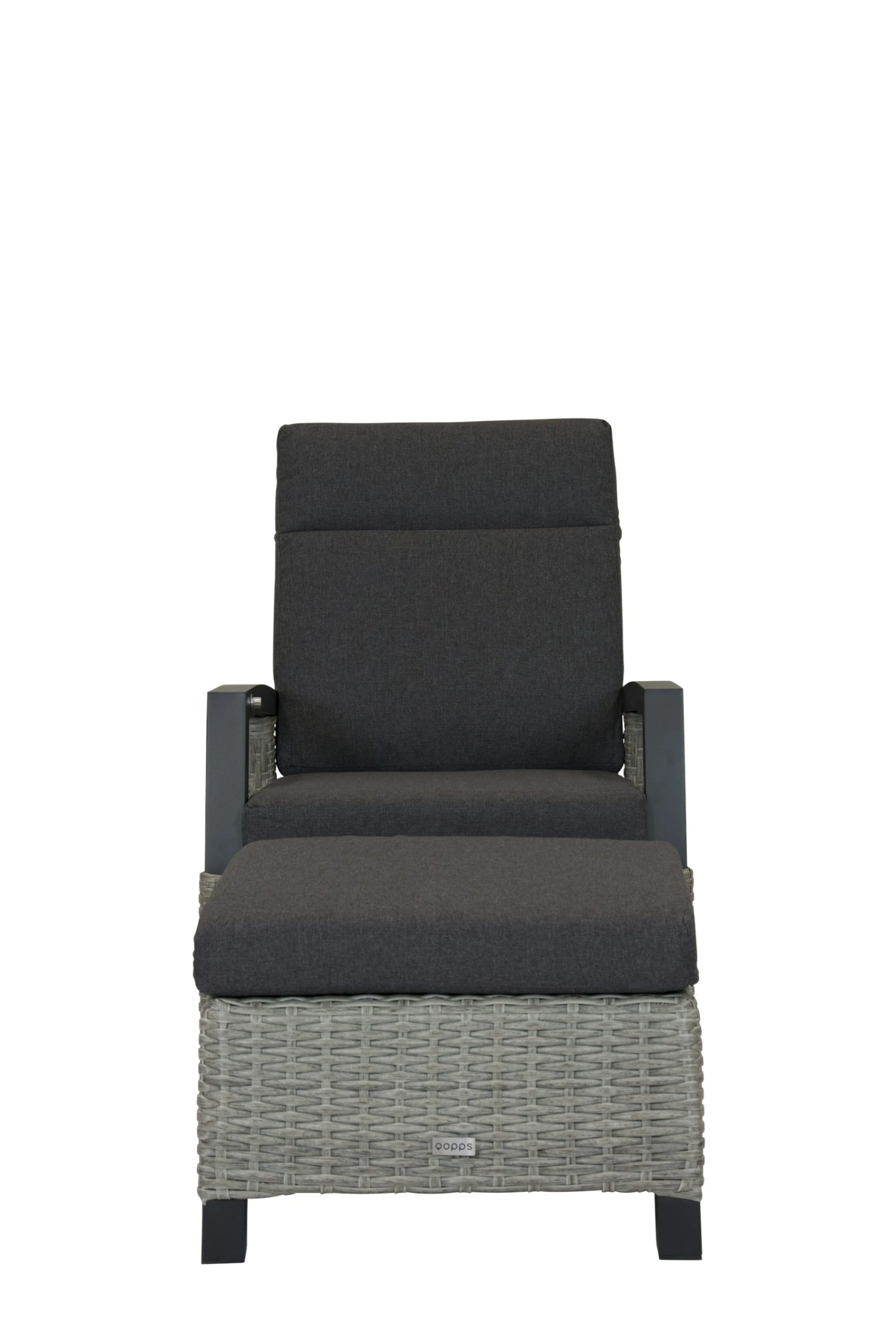 Qopps Orlon Lounge Tuinstoel Met Voetenbank Orlon 5 Qopps Orlon Lounge Tuinstoel Met Voetenbank Orlon - Afbeelding 5