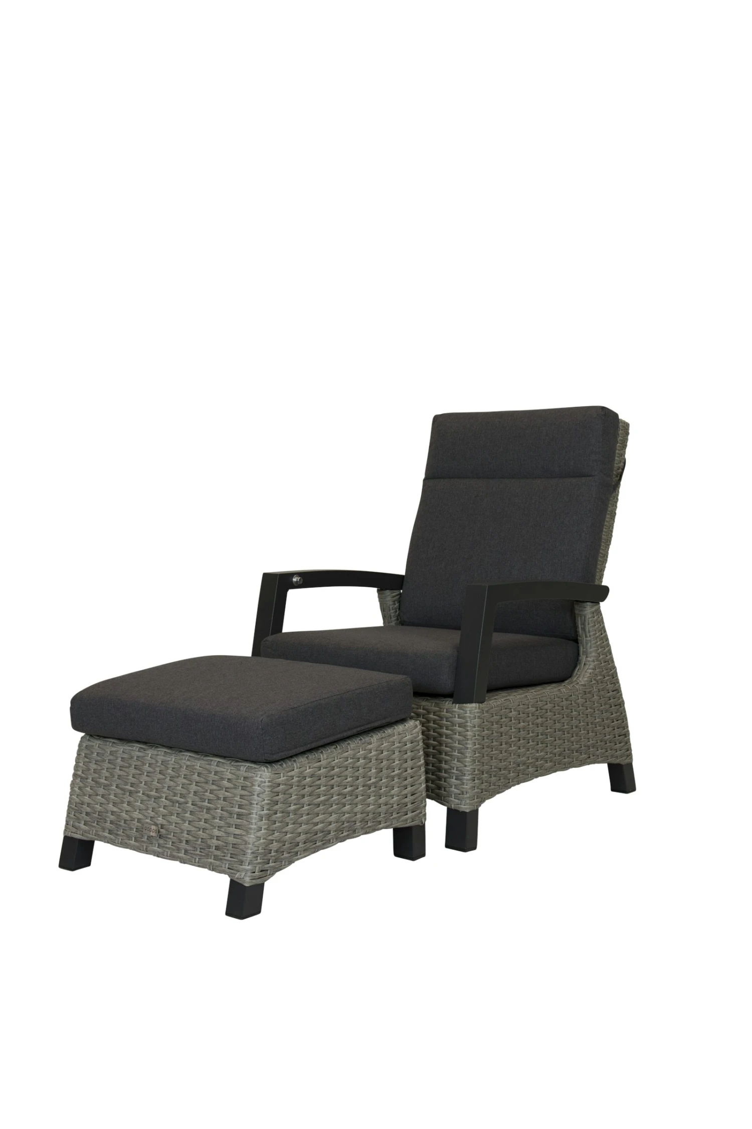 Qopps Orlon Lounge Tuinstoel Met Voetenbank Orlon 1 Qopps Orlon Lounge Tuinstoel Met Voetenbank Orlon