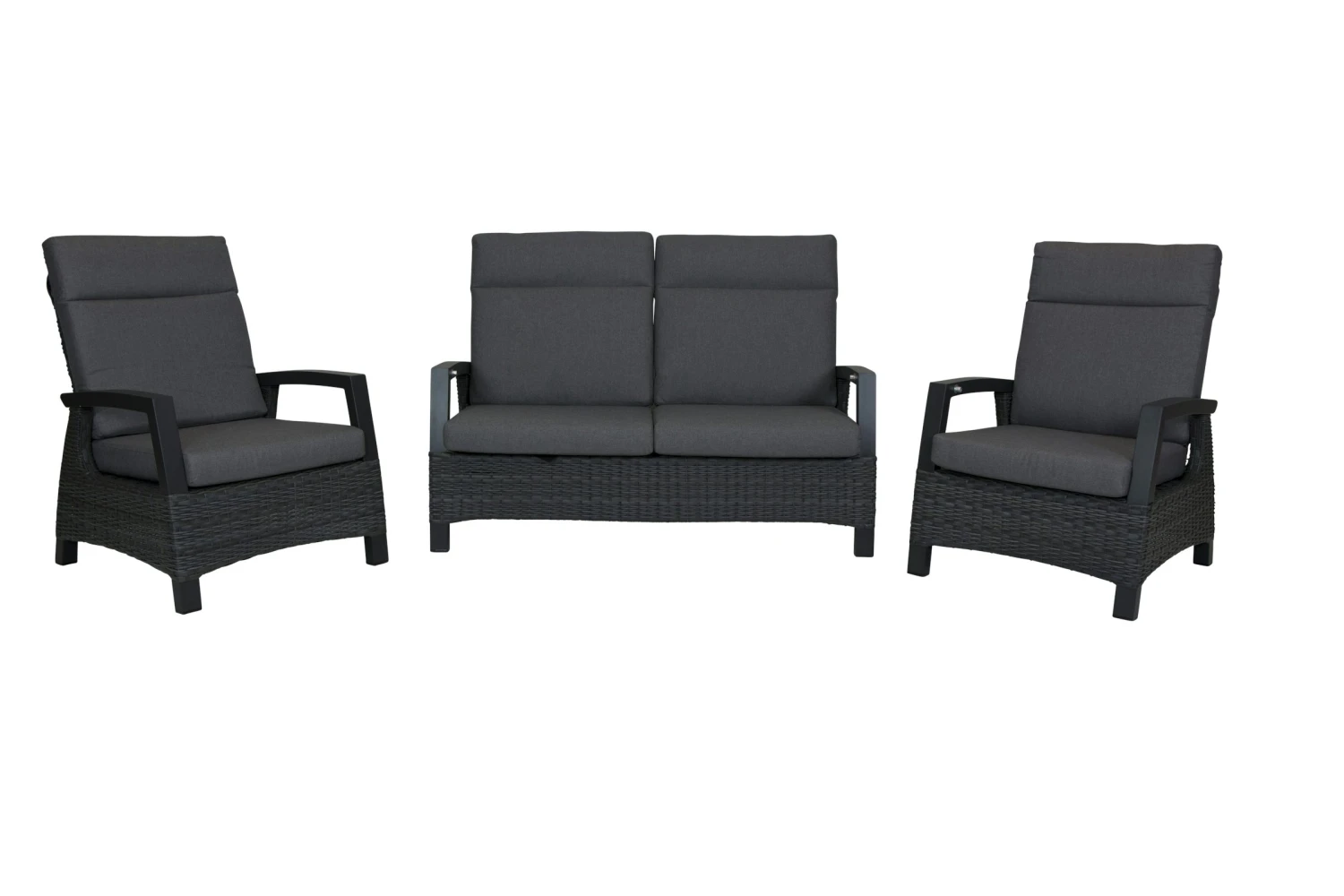 Qopps Orlon Lounge Set Met Tafel Atlanta 4 Qopps Orlon Lounge Set Met Tafel Atlanta - Afbeelding 4
