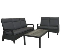 Qopps Loungeset 3 Zits Bank En 2 Zits Bank Met Koffietafel Devis