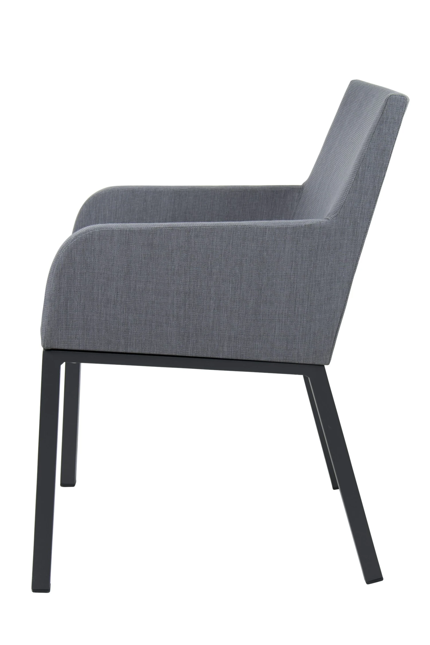 Qopps Perth Tuintafel 150 Rond Antraciet Met Tuinstoel Decan 4 Qopps Perth Tuintafel 150 Rond Antraciet Met Tuinstoel Decan - Afbeelding 4