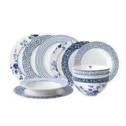 Laura Ashley 12 Delig Servies -Tuinmeubelen & Barbecue Winkel 182677 wit Standalone