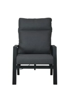 Qopps Exome Lounge Tuinstoel, Gasveer Verstelbaar Antraciet -Tuinmeubelen & Barbecue Winkel 1836 1S B RG 2