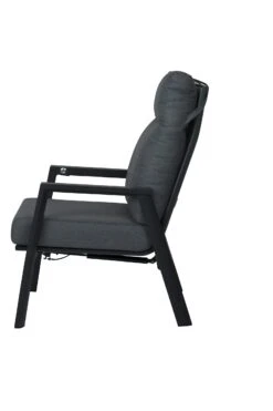 Qopps Exome Lounge Tuinstoel, Gasveer Verstelbaar Antraciet -Tuinmeubelen & Barbecue Winkel 1836 1S B RG 7