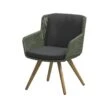4SO Flores Dining Tuinstoel Green Rope Teak
