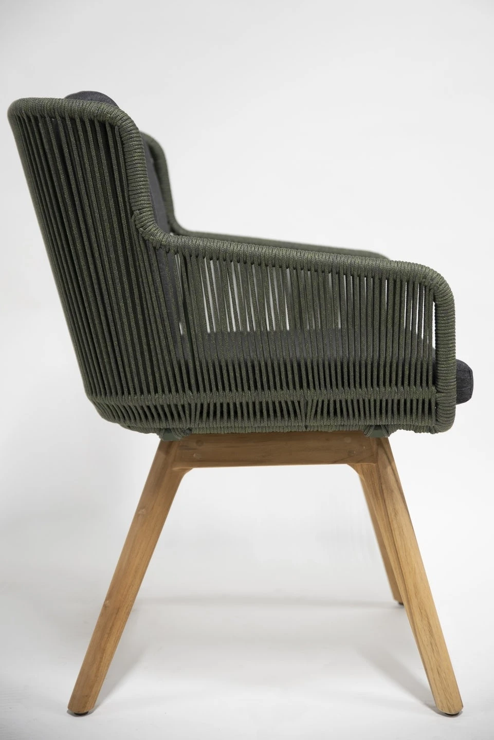 4SO Flores Dining Tuinstoel Green Rope Teak 4 4SO Flores Dining Tuinstoel Green Rope Teak - Afbeelding 4