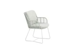4SO Fabrice Dining Chair Frozen/Frost Grey -Tuinmeubelen & Barbecue Winkel 213823 Fabrice dining chair Frozen Frost Grey with 2 cushions 04