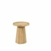 4SO Pablo Bijzettafel Teak 45 Cm. Rond (H 55)