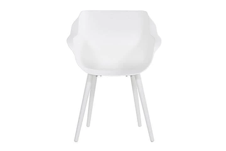 4 X Hartman Sophie Studio Dining Armstoel Wit 5 4 X Hartman Sophie Studio Dining Armstoel Wit - Afbeelding 5