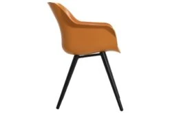 4 X Hartman Sophie Studio Dining Armstoel Zwart Orange India -Tuinmeubelen & Barbecue Winkel 21681834 3