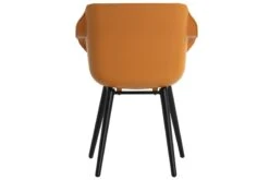 4 X Hartman Sophie Studio Dining Armstoel Zwart Orange India -Tuinmeubelen & Barbecue Winkel 21681834 4