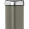 Brabantia Touch Bin 3 Liter Platinum