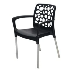 Stapelstoel Bravo Zwart