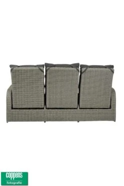 Qopps Hollywood Loungbank Tuin 3 Zits Verstelbaar Vlechtwerk Luxe -Tuinmeubelen & Barbecue Winkel 4839c3606c331387401883d47ccaa7dd