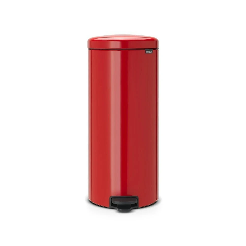 Brabantia Pedaalemmer Newlcon 30 Liter Passion Red 1 Brabantia Pedaalemmer Newlcon 30 Liter Passion Red