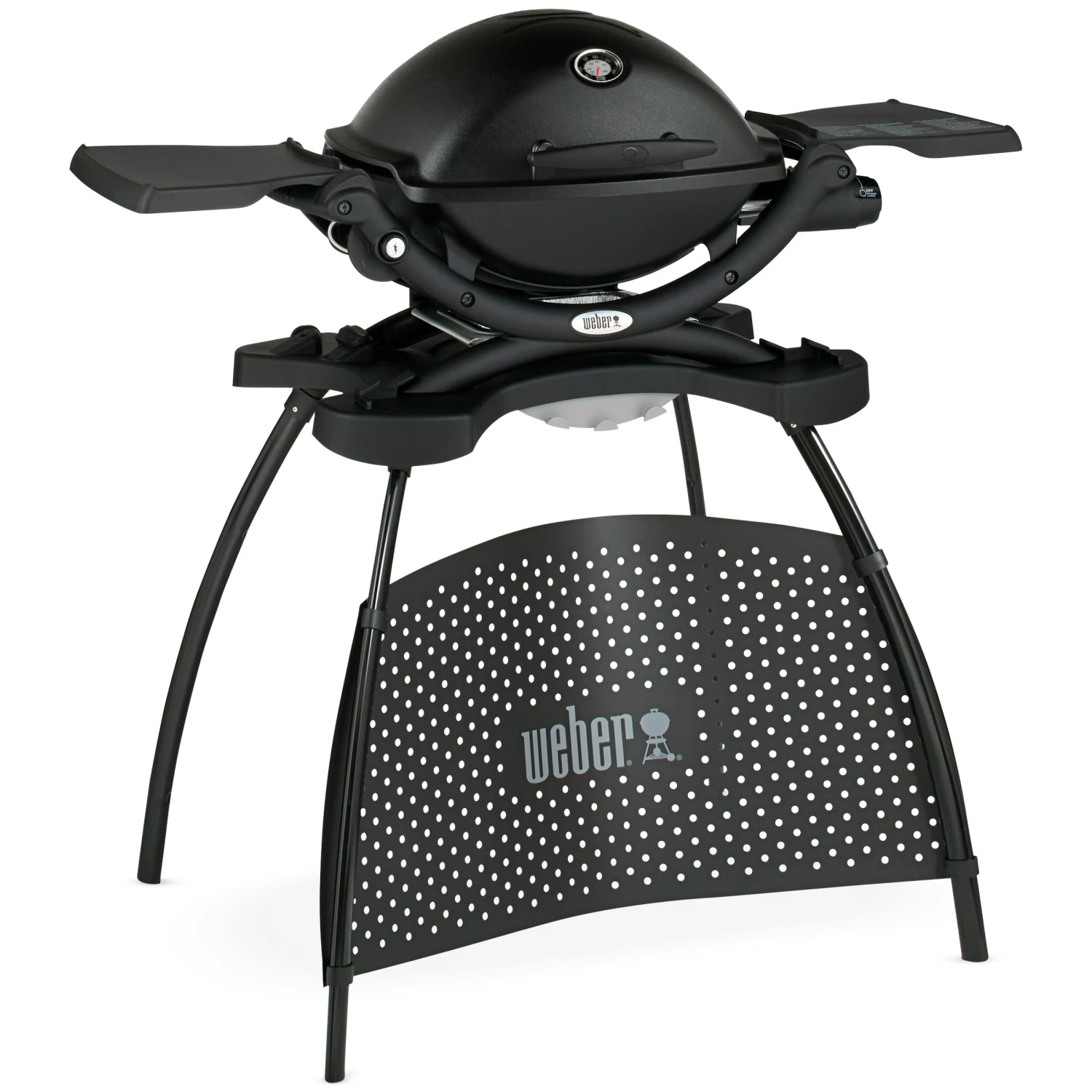 Weber Q 1200 Stand Gas Grill Zwart 1 Weber Q 1200 Stand Gas Grill Zwart