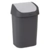 Curver Mistral Afvalbak Swing 25 Liter Antraciet