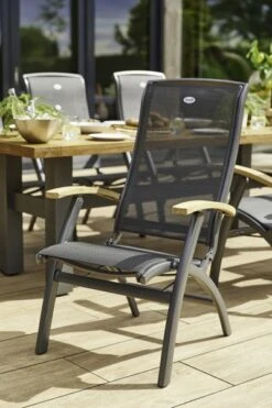 Hartman Davinci Verstelbare Tuinstoel Met Teak Armleuning 6 Hartman Davinci Verstelbare Tuinstoel Met Teak Armleuning -Tuinmeubelen & Barbecue Winkel 62900210 53573110 S 3