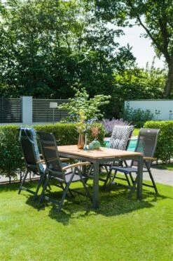 Hartman Sonate Tuintafel 160 Naturel Teak -Tuinmeubelen & Barbecue Winkel 65291010 65930210 14105823 14105839 S 2