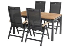 Hartman Sonate Tuintafel 160 Naturel Teak -Tuinmeubelen & Barbecue Winkel 65930210 65617210 1