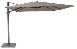 Platinum Challenger Zweefparasol T1 Premium 400 X 300 Cm Havanna