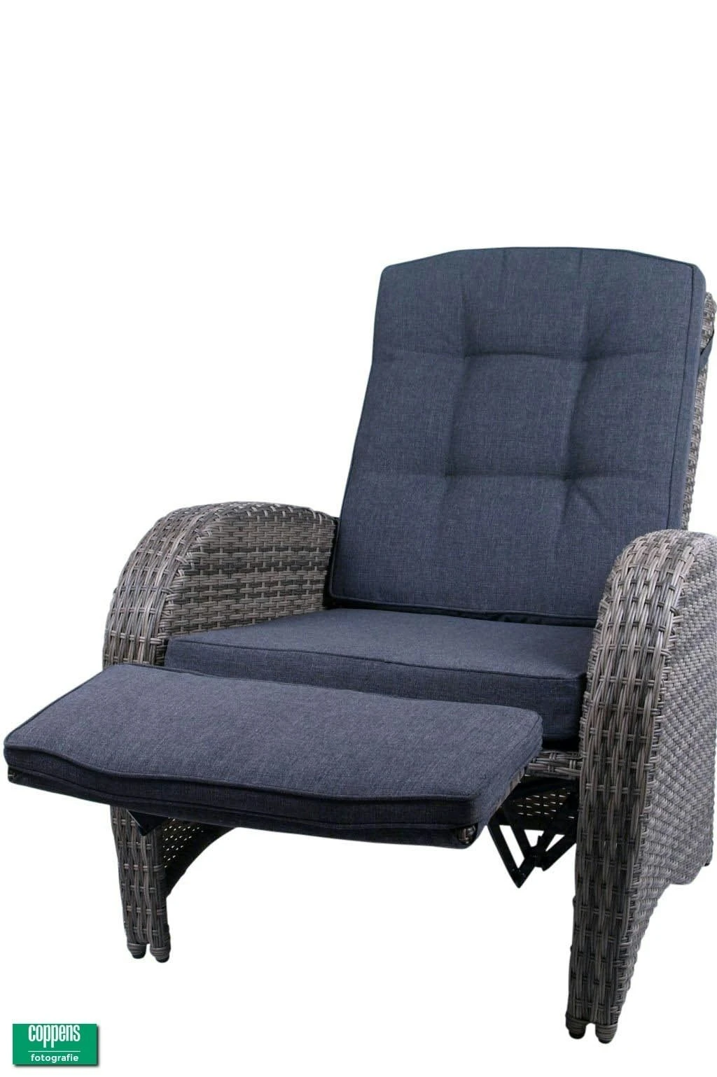 Qopps Casablanca Stoel Met Voetstuk Licht Grijs 2 Qopps Casablanca Stoel Met Voetstuk Licht Grijs - Afbeelding 2