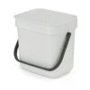 Brabantia Sort En Go Afvalemmer 3 Liter Light Grey