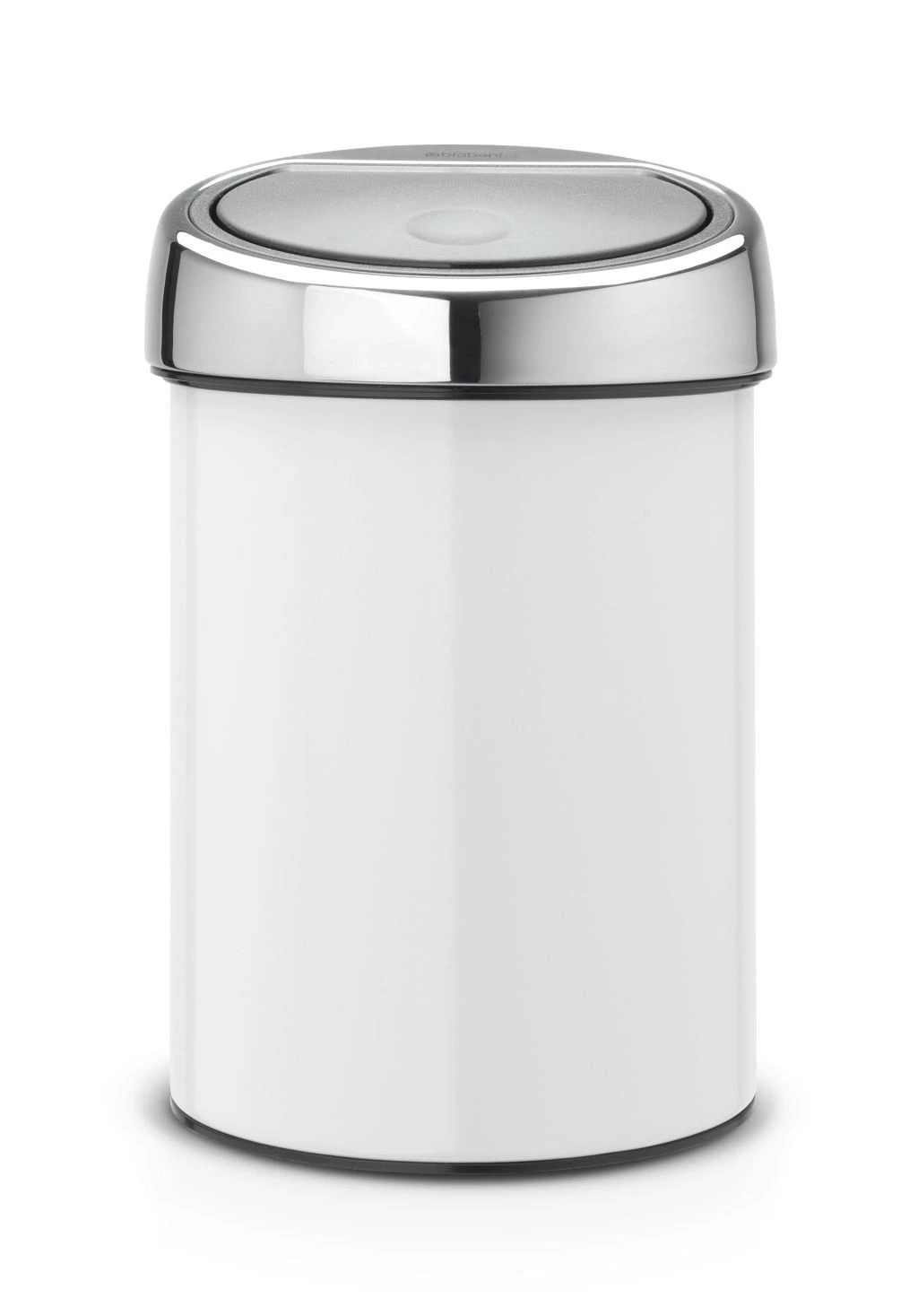 Brabantia Touch Bin 3 Liter Wit 1 Brabantia Touch Bin 3 Liter Wit