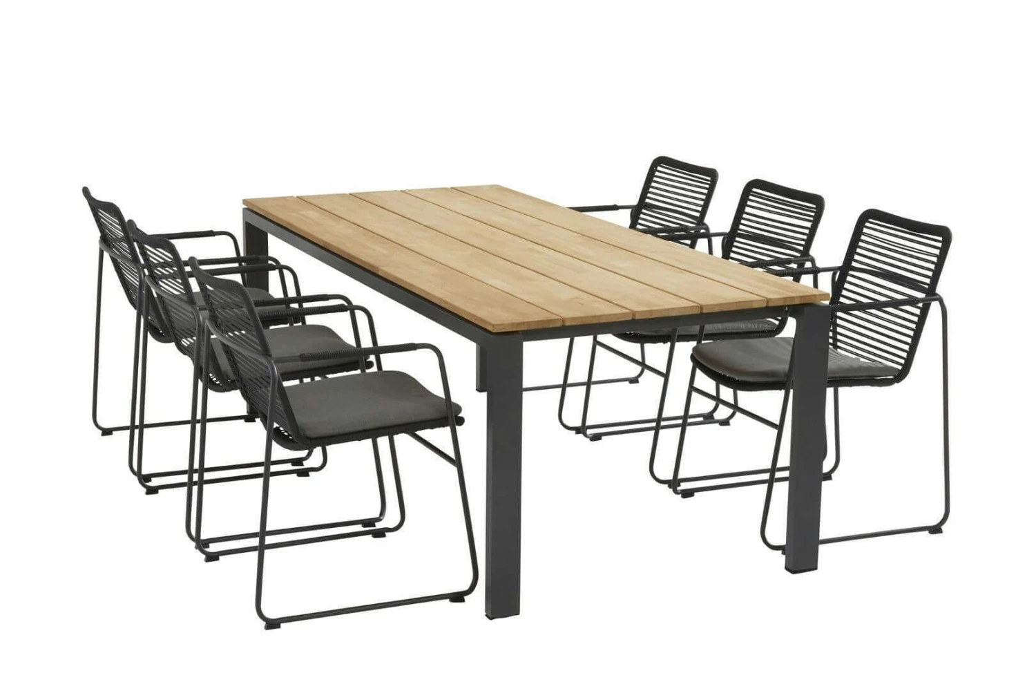 4SO Elba Dining Stapelbare Tuinstoel Rope 8 4SO Elba Dining Stapelbare Tuinstoel Rope - Afbeelding 8