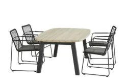 4SO Elba Dining Stapelbare Tuinstoel Rope 13 4SO Elba Dining Stapelbare Tuinstoel Rope -Tuinmeubelen & Barbecue Winkel 90725 90412 90771