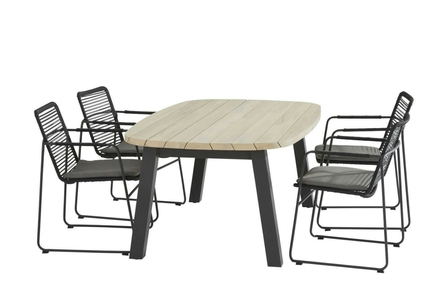 4SO Elba Dining Stapelbare Tuinstoel Rope 4 4SO Elba Dining Stapelbare Tuinstoel Rope - Afbeelding 4