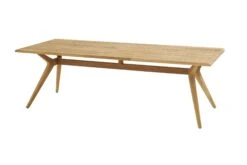 4SO Belair Teak Tuintafel Met Sempre Dining Stoel Met Teak Poten -Tuinmeubelen & Barbecue Winkel 91147