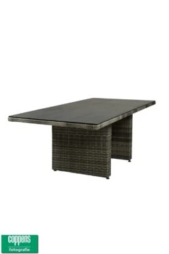 Manhattan Exclusief Tafel Grijs 160